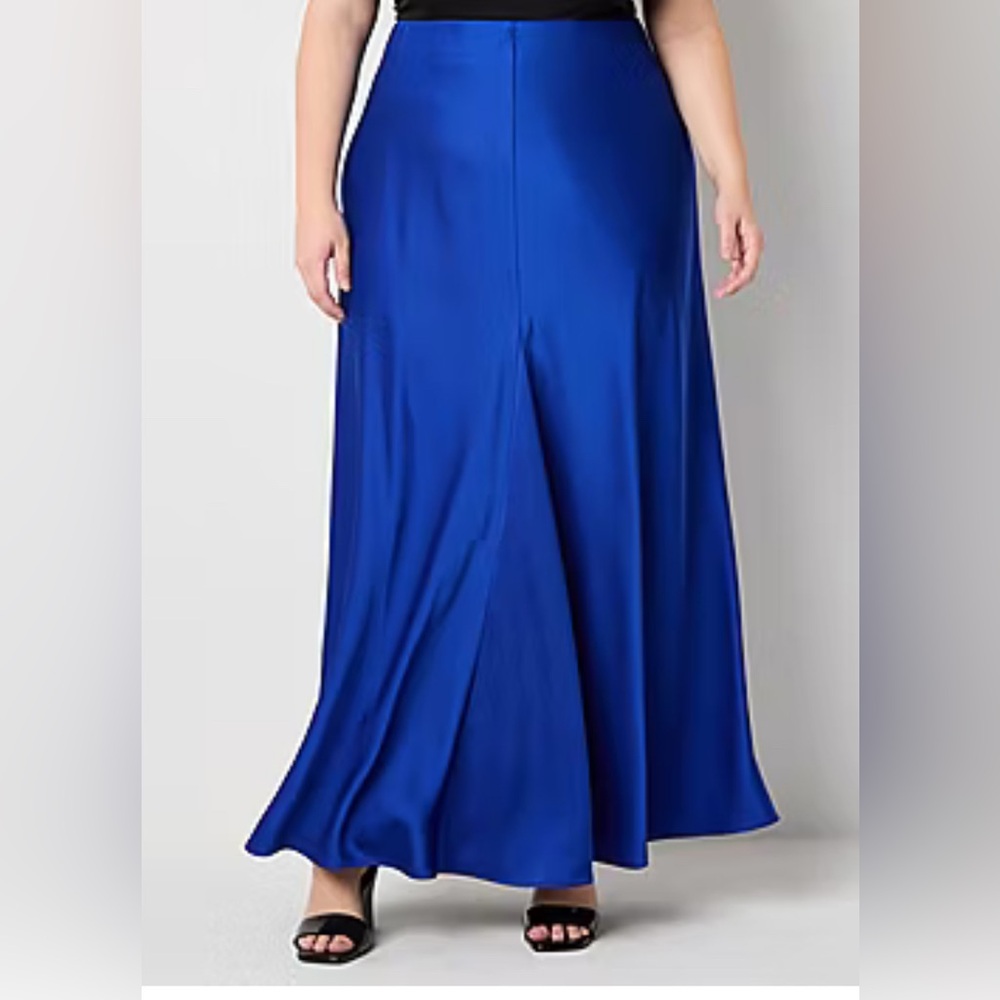 Worthington Women's Maxi Skirt - Royal Blue